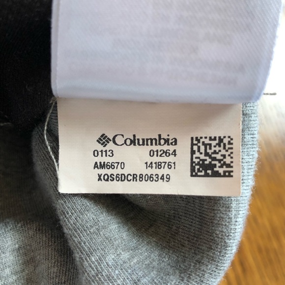 ⭐️ Columbia Gray Omni Shield Full Zip Up Hoodie Jacket Size: MEDIUM - Picture 9 of 10